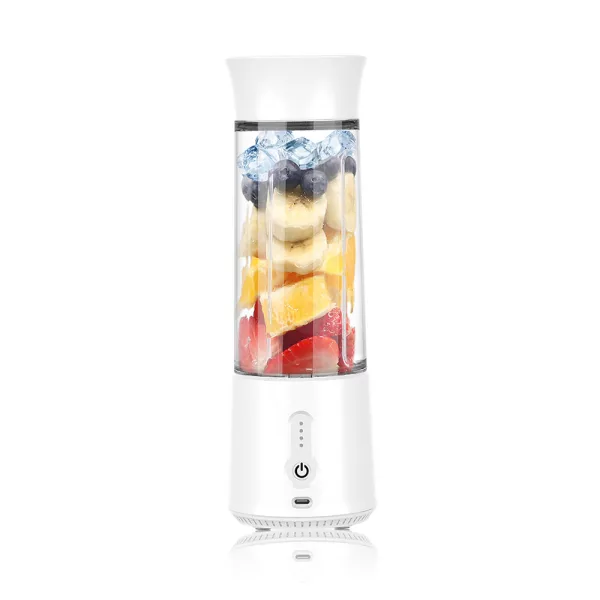 USB Rechargeable 6 Blades Portable Blender Smoothie Maker_4