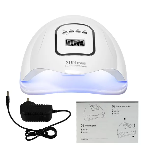 120W LED UV Nail Gel Dryer Curing Lamp- AU/US/UK/EU Plug_6