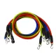 11 Pcs Fitness Pull Rope Latex Resistance Bands_0