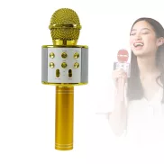 Portable USB Rechargeable Wireless Bluetooth Karaoke Microphone_0