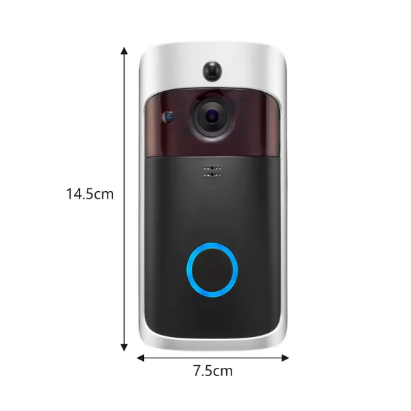 HD Smart WiFi Security Video Doorbell- Battery Operated_6