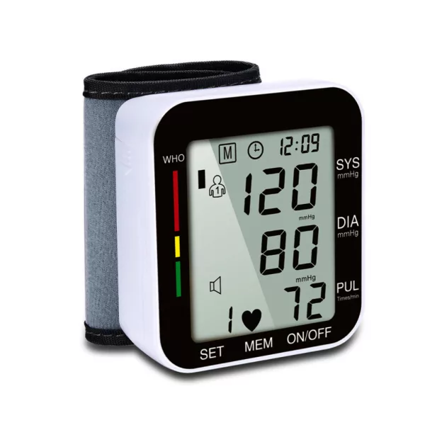 Digital Automatic Wrist Blood Pressure Monitor_1