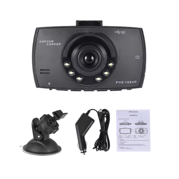 Full HD 1080p Car Dash Camera with FREE Reverse Camera_4