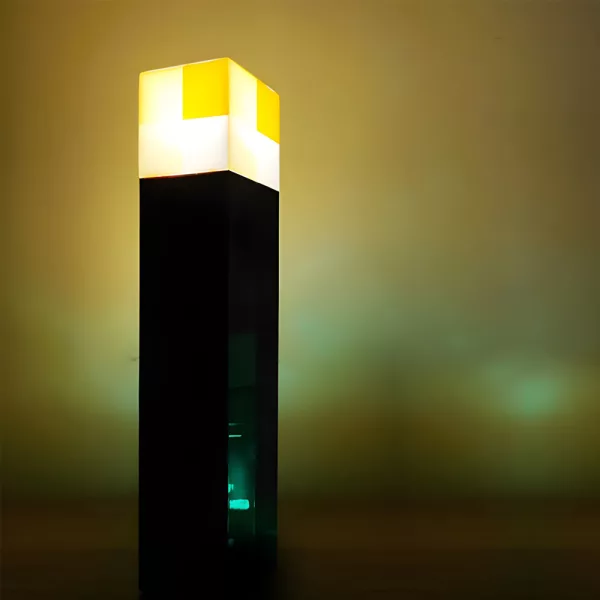 USB Rechargeable Minecraft Themed LED Torch Night Light_5