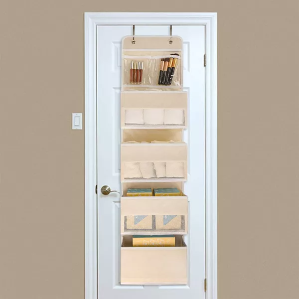 Door Hanging Nursery Toys Foldable Closet Organizer_5