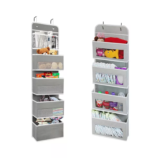 Door Hanging Nursery Toys Foldable Closet Organizer_4