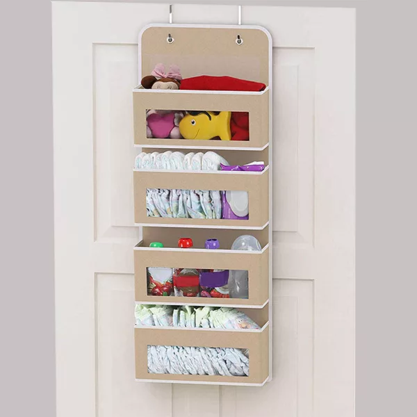 Door Hanging Nursery Toys Foldable Closet Organizer_7