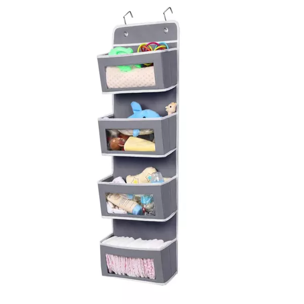 Door Hanging Nursery Toys Foldable Closet Organizer_3