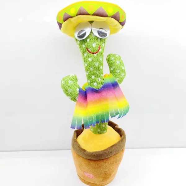 USB Charging Singing and Dancing Children’s Toy Cactus_2