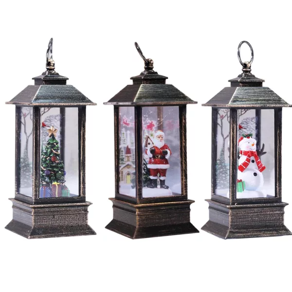 Christmas Lighting Holiday Snow Globe-Battery Operated_7