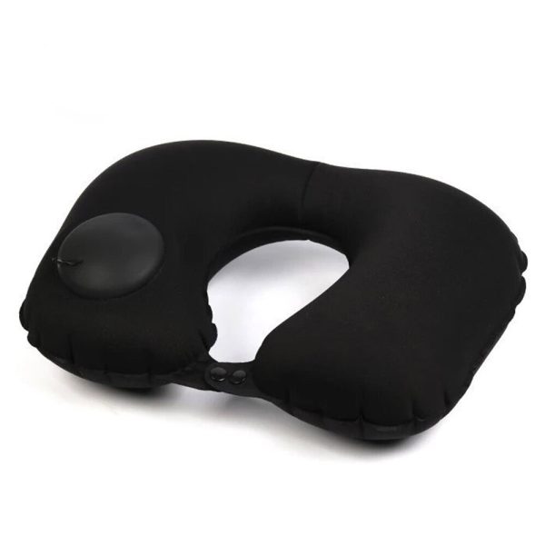 U Shaped Portable Inflatable Manual Pressurized Neck Pillow_0