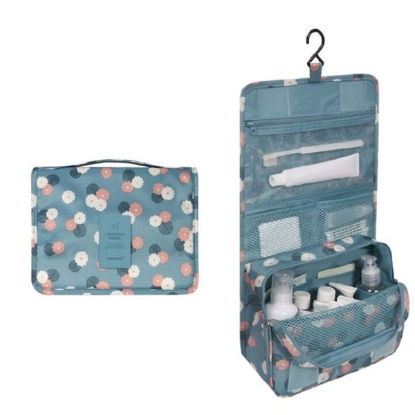 Hanging Travel Toiletry Bag Collapsible Makeup Storage Kit_1