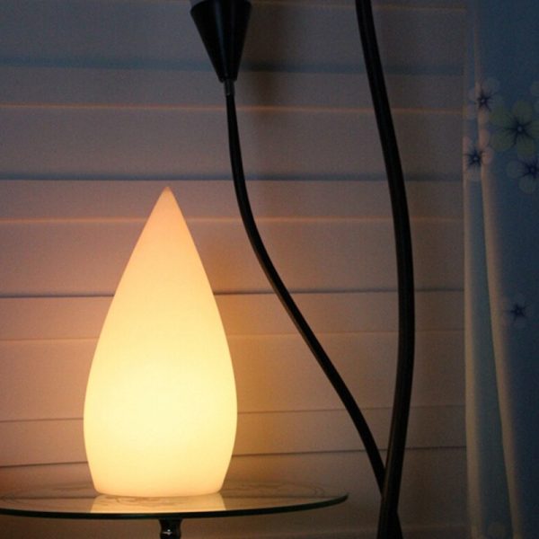 Oasis Water Drop Modern LED Colored Table Lamp USB Rechargeable_6