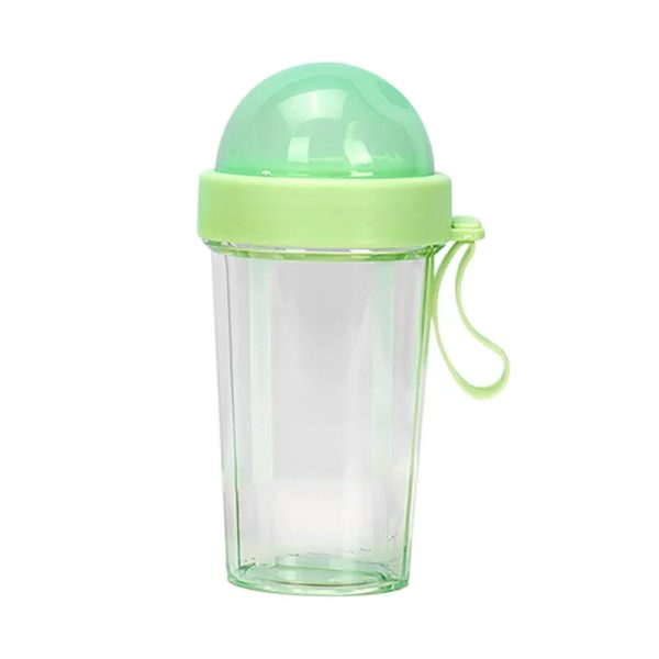 Dual Beverage Separate Straws Leak-Resistant Innovative Water Bottle_3