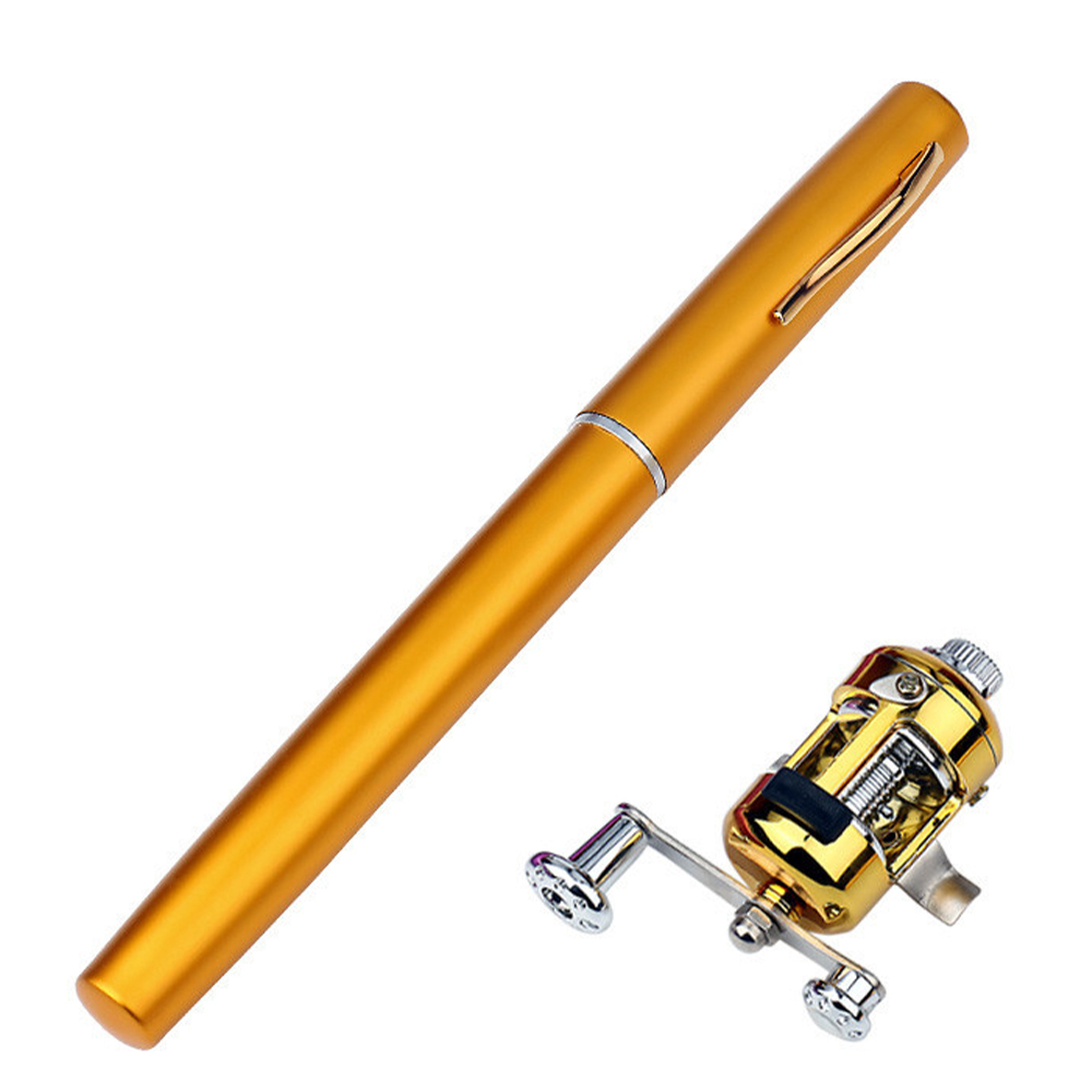 Mini Portable Pocket Pen Telescopic Fishing Rod Kit - Daddy's Deals