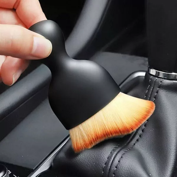 Car Interior Auto Detailing Brush Soft Bristles Dust Removal Brush_5