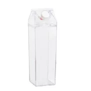 500ml Transparent Milk Carton Designed Portable Clear Beverage Bottle_0