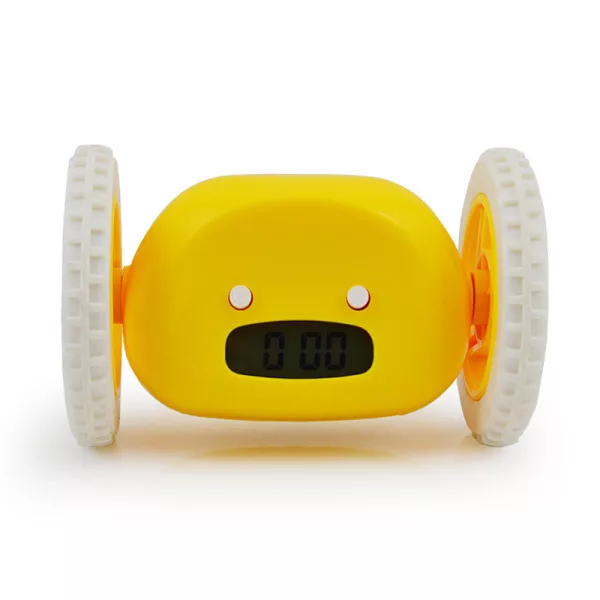 LED Lazy Running Electronic Digital Alarm Clock- Battery Operated_3