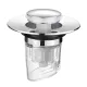 Universal Pop-Up Basin Plug Drain Stopper Sewer Filter Deodorizer_0