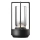 3 Color Cordless Crystal Table Lamp Touch Control Steeples Dimming USB -Rechargeable_0