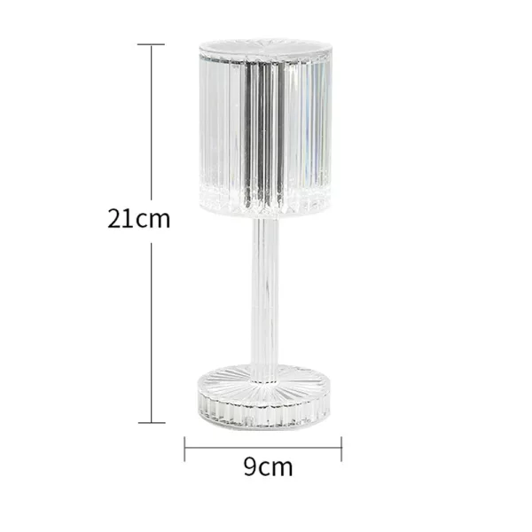 Crystal Gatsby Remote and Touch Control Night Lamp-USB Rechargeable_1