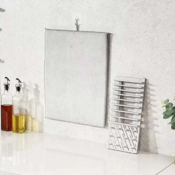 Multifunctional Foldable Dish Drying Rack with Non-Slip Double Sided Pad_3