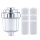 Shower Head Tap Bath Water Filter with 1 Filter and 6 PP Cotton Cartridge_0