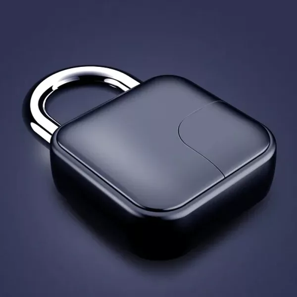 Home Security Smart Keyless Padlock with Fingerprint Sensor- USB Charging_7