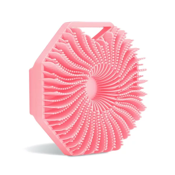 Antimicrobial Washer Silicone Exfoliating Body Scrubber for Sensitive Skin_2