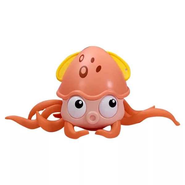 Interactive Crawling Octopus Toy with Obstacle Avoidance LED Lights Music USB -Rechargeable_1