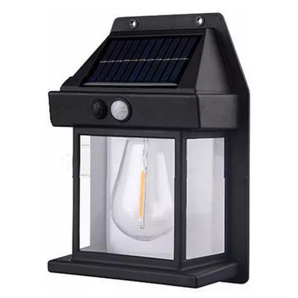 Motion-Sensor LED Solar Tungsten Bulb Light Solar-Powered_0