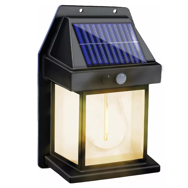 Motion-Sensor LED Solar Tungsten Bulb Light Solar-Powered_2