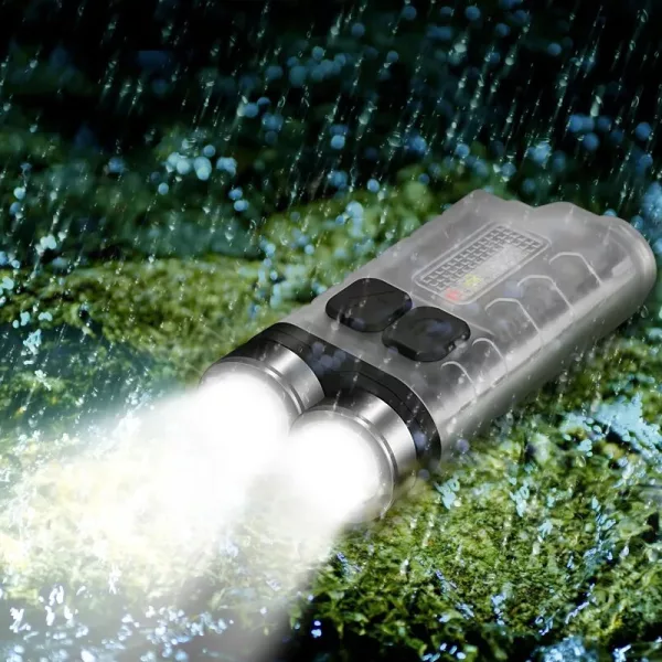 900 Lumens High Brightness Work Light Mini LED Flashlight- USB Charging_8