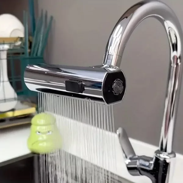 Kitchen Faucet Waterfall Stream Sprayer Water Saving Tap Nozzle Diffuser_4