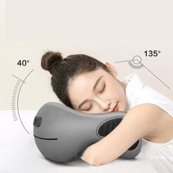 U Shaped Memory Foam Neck Pillow Soft Travel and Massage Sponge Pillow_3