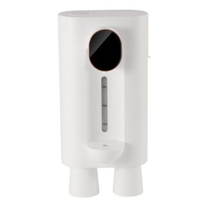 Automatic Wall-Mounted Mouthwash Dispenser for Bathroom with Magnetic Cups - USB Rechargeable_0