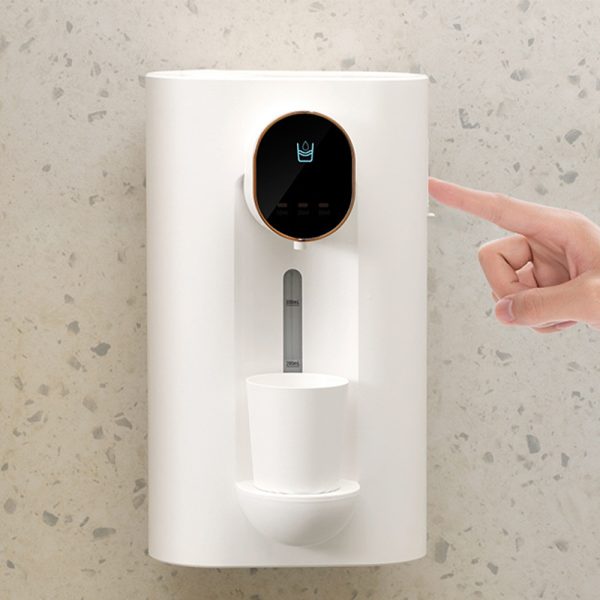 Automatic Wall-Mounted Mouthwash Dispenser for Bathroom with Magnetic Cups - USB Rechargeable_7