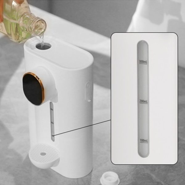 Automatic Wall-Mounted Mouthwash Dispenser for Bathroom with Magnetic Cups - USB Rechargeable_9