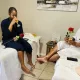 Couple's pamper package