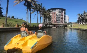 A Pedal Boat Ride for 4 in Durban