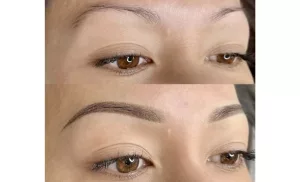 A Permanent Brow Makeup Application in Durban North