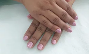 A Choice of a Deluxe Gel Manicure or Pedicure in Milnerton