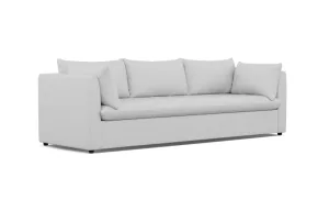 Lira Luxe 4 Seater Sofa - FG White