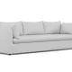 Lira Luxe 4 Seater Sofa - FG White