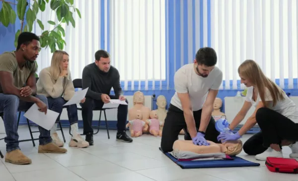 A CPR and First Aid Course