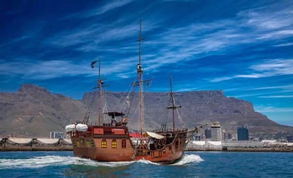 A 1-Hour Daytime Pirate Ship Cruise for a Family of 4