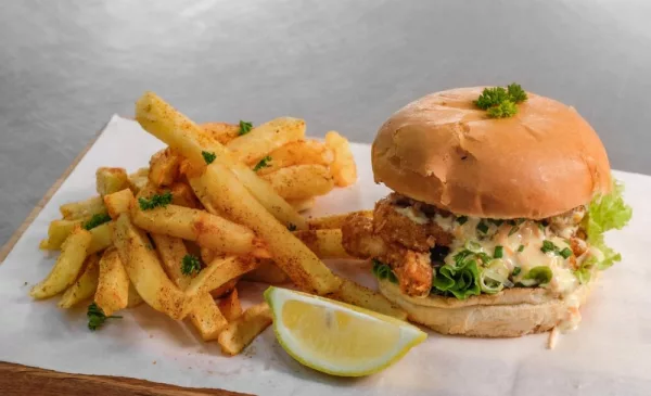 Calamari burger