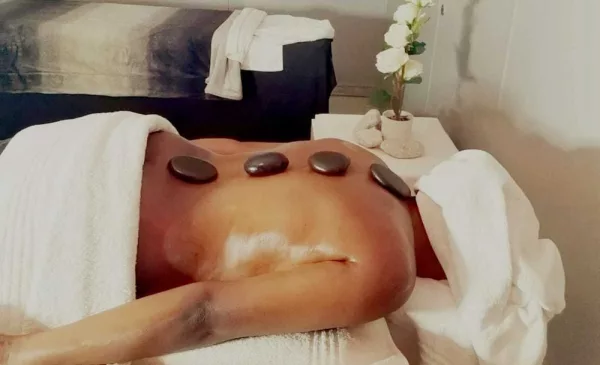 Hot stone massage