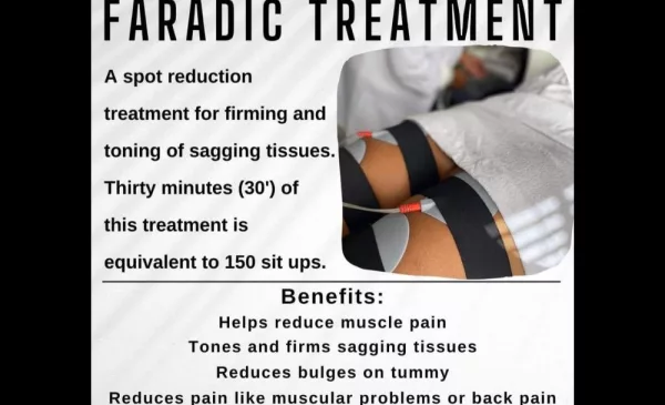 Faradic slimming treatment