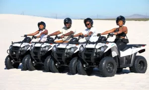 A 40-Minute Quad Bike Adventure at Atlantis Dunes